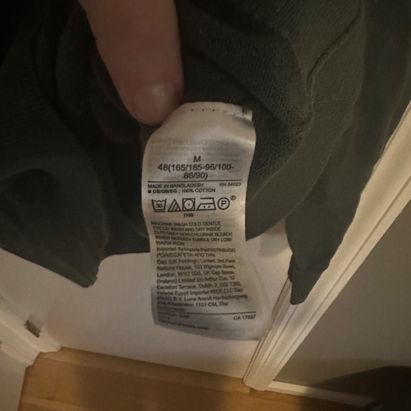 GAP Tri-Toned crewneck sweater Multi shades of green - Picture 5 of 5